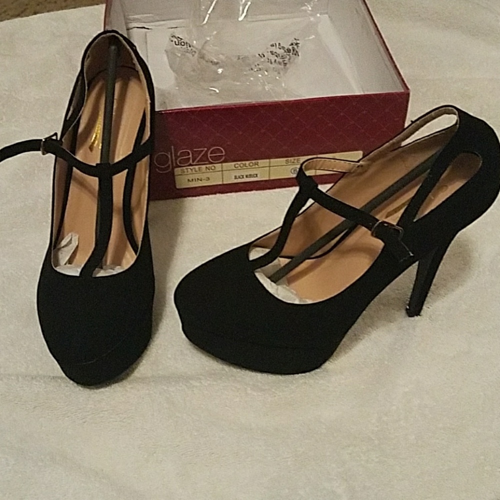 Black heels